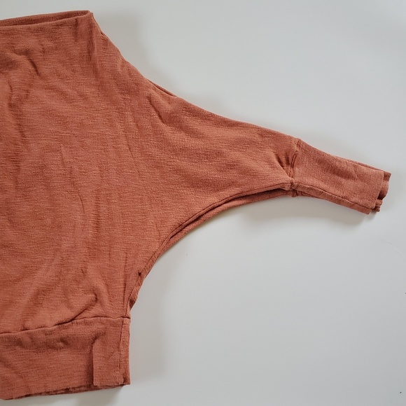 ILLA ILLA | Soft Orange Dolman Sleeve Cowl Sweater - Picture 4 of 4
